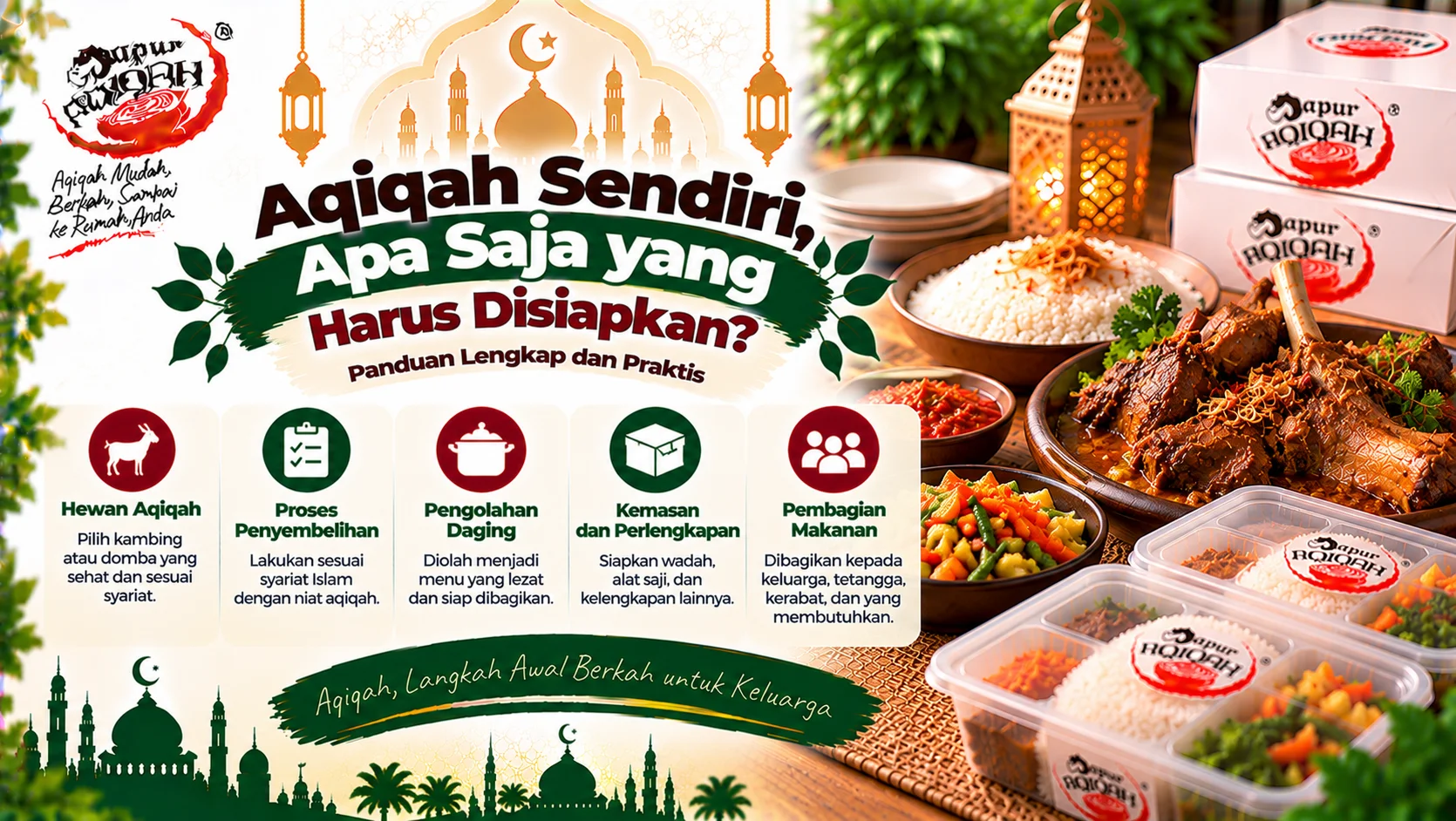 Aqiqah Sendiri, Apa Saja yang Harus Disiapkan?