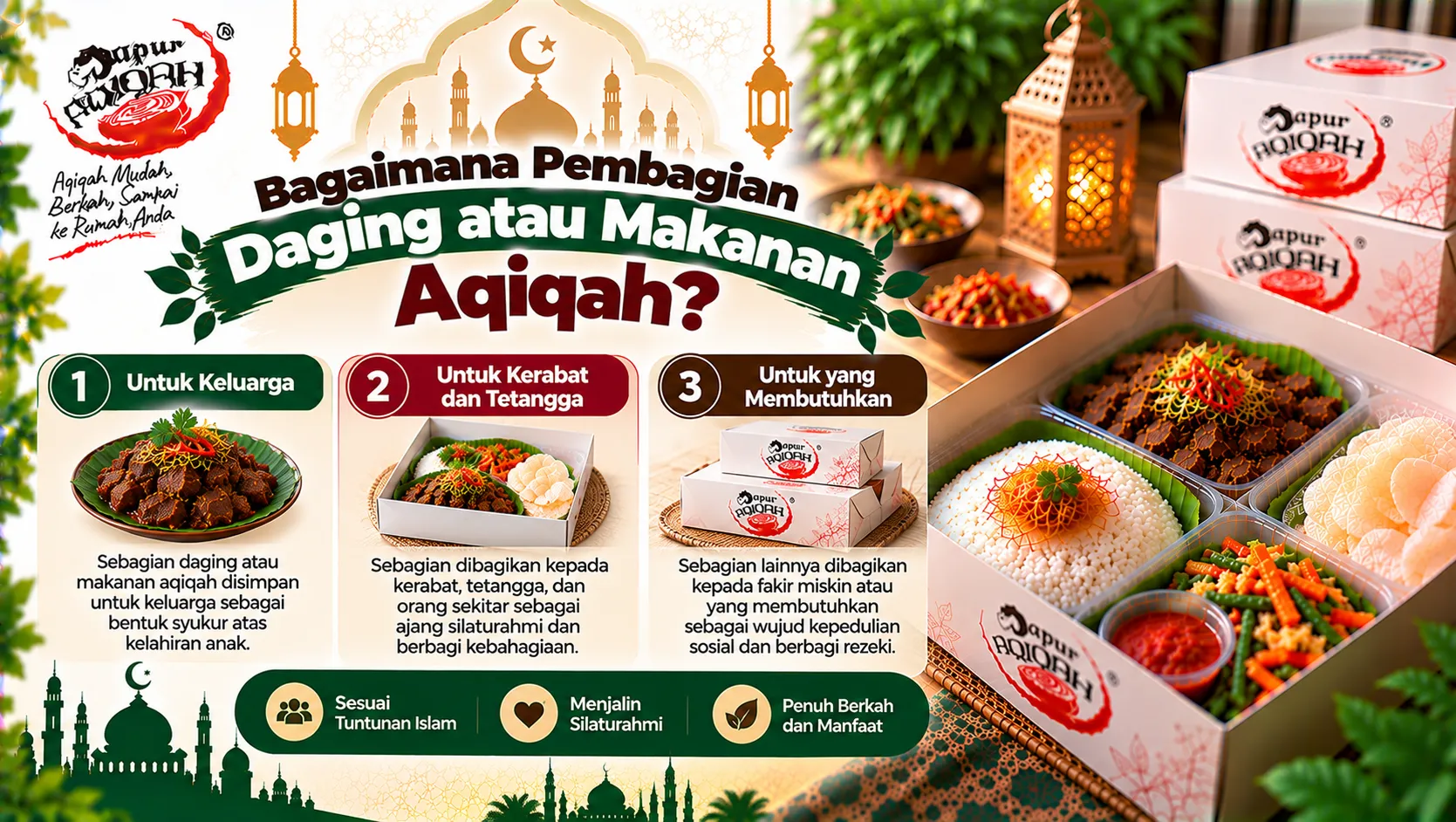 bagaimana-pembagian-daging-atau-makanan-aqiqah
