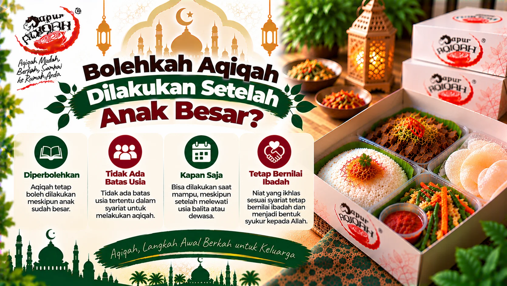 Bolehkah Aqiqah Dilakukan Setelah Anak Besar?