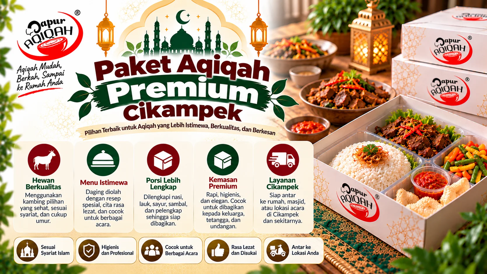Paket Aqiqah Premium Cikampek